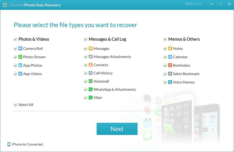 Free iPhone Data Recovery