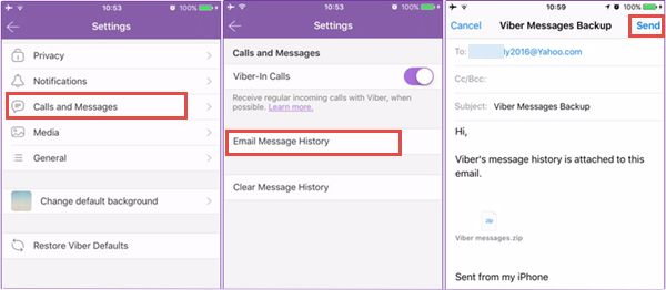Restore Viber Messages on iPhone for Free