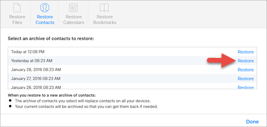 Recover iPhone Contacts and Data after iOS 9 Update