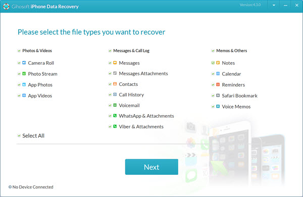 Recover Data from iPhone after Fixing Black Screen