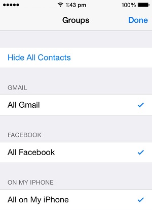 Check Contact Group Settings.