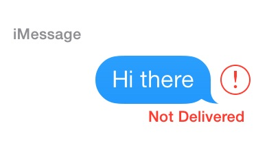 iphone sms not delivered