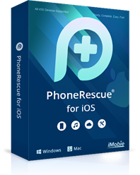 iMobie PhoneRescue oversigt.